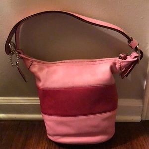 Vintage Pink Coach Purse